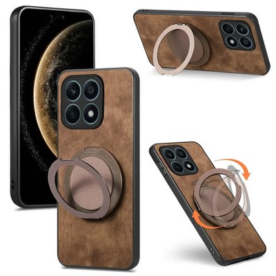 Leder Ring Magnet Hülle für Redmi Note 15 14 13 12 11 Pro Plus 15c 14c