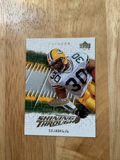 2004 Upper Deck Power Up!      Ahman Green       # ST-28.      SHINING THROUGH