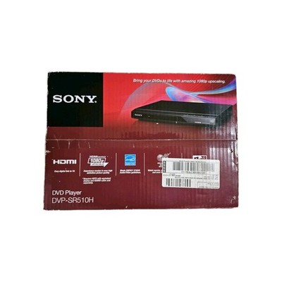 Buy Sony DVP-SR510H DVD Player - Black online | eBay
