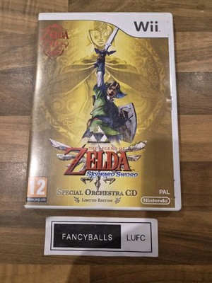 Zelda Skyward Sword Limited Edition mit CD - Nintendo Wii komplett UK PAL