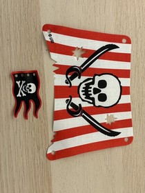 LEGO Pirates: Cross Bone Clipper (6250) - 100% with box and instructions