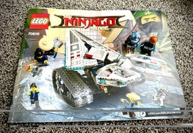 70616 LEGO Complete The Ninjago Movie: Ice Tank w/all Mini-Figures & Manual