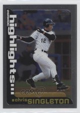 2000 Topps Chrome Season Highlights Chris Singleton #219 0w8