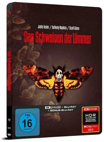 Das Schweigen der Lämmer - 4K Ultra HD + Blu-ray Steelbook # UHD+BD-NEU - Bild 3 von 3