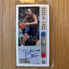 Richard Jefferson autographed Rookie Card