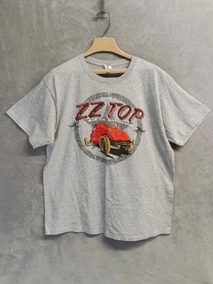ZZ Top Shirt Men's XL Gray 2013 Tour I'm Bad Nationwide Concert Tee