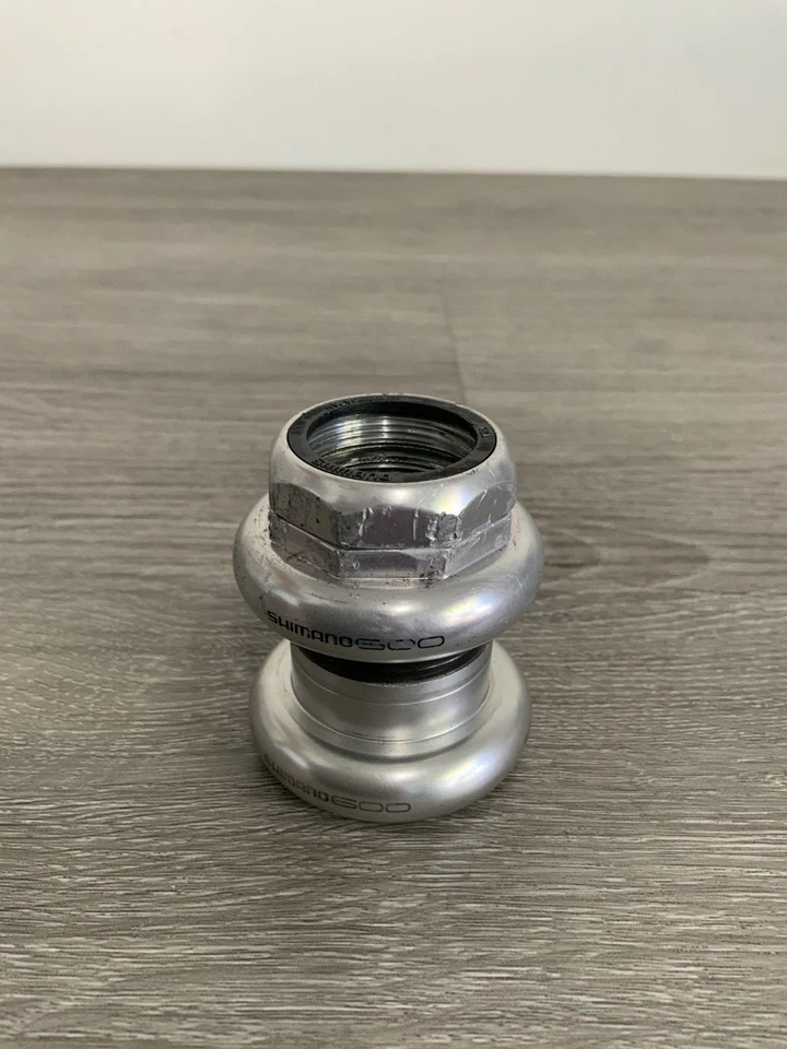 SHIMANO 600HEADSET MODEL 6207 ALUMINUM 98 GRAMS 26.4 MM CROWN RACE - Image 2 of 4