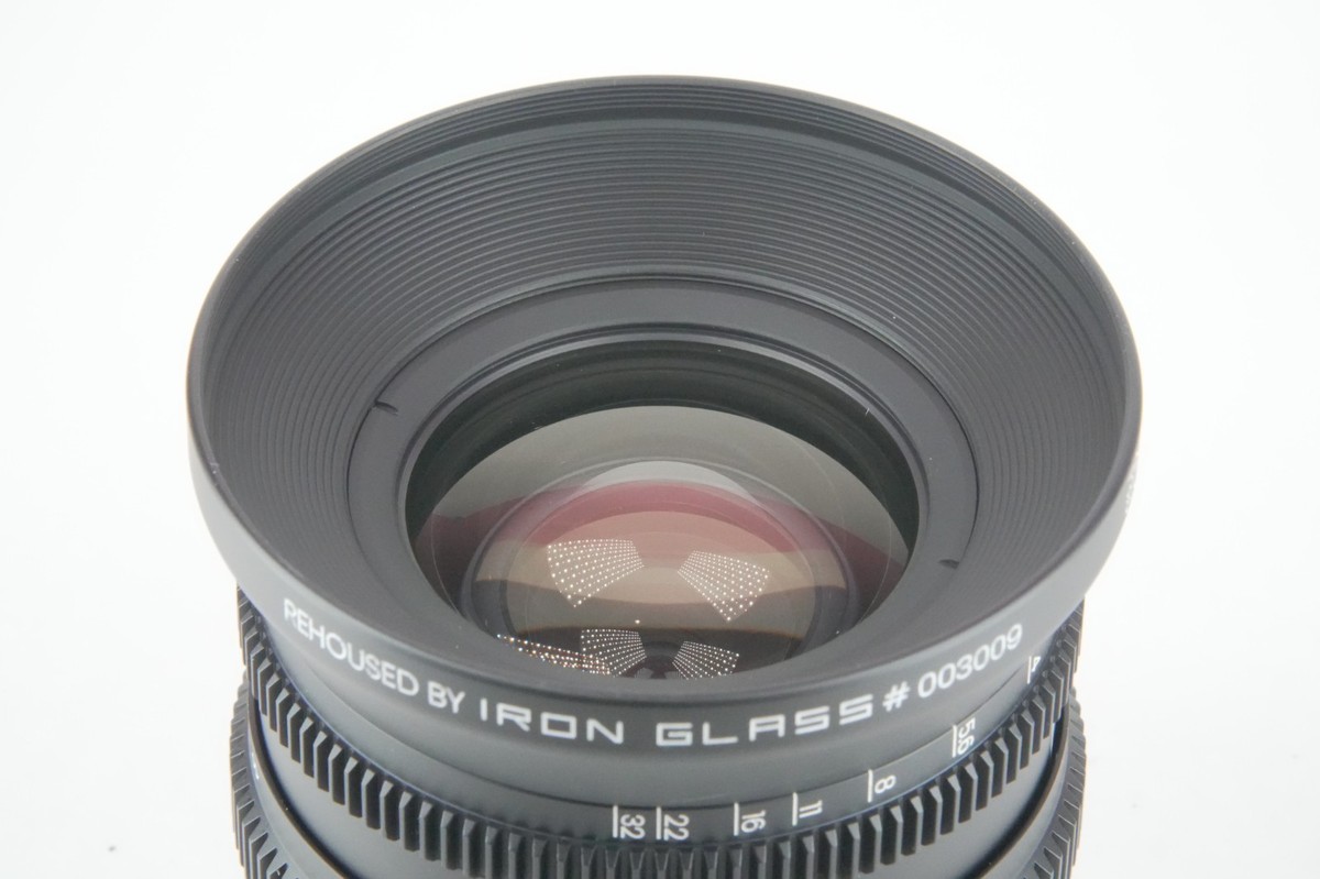 IRON GLASS 28mm F2.8 Soviet MKI Rehoused Cine Lens MIR 10A Black
