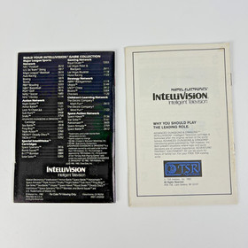 Mattel Intellivision Advanced Dungeons Dragons 1982 CIB Cloudy Mountain Game