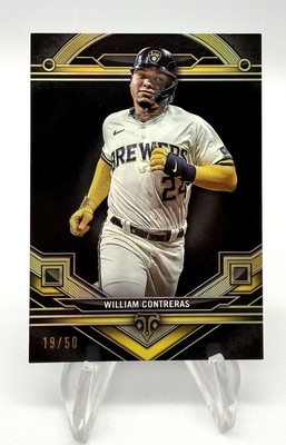 2024 Topps Triple Threads - William Contreras #74 Onyx /50