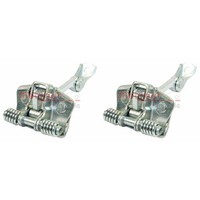 2X Metzger TÜRfeststeller TÜRstopper Vorne Passend FüR Nissan Interstar Opel MOV