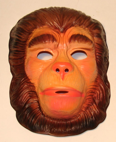 Vintage 1974 BEN COOPER Plastic Mask PLANET OF THE APES Excellent Condition RARE
