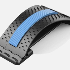 Multi-Level Back Stretcher  Lumbar Support Device  Spine Relief  Posture Aid