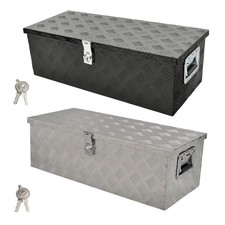 30x13x10 Aluminum Pickup Truck Trunk Bed Tool Box Trailer Storagelock 30x13x10 Aluminum Pickup Truck Trunk Bed Tool Box Trailer Storagelock