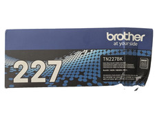Genuine Brother TN227BK High Yield Toner Cartridge Black