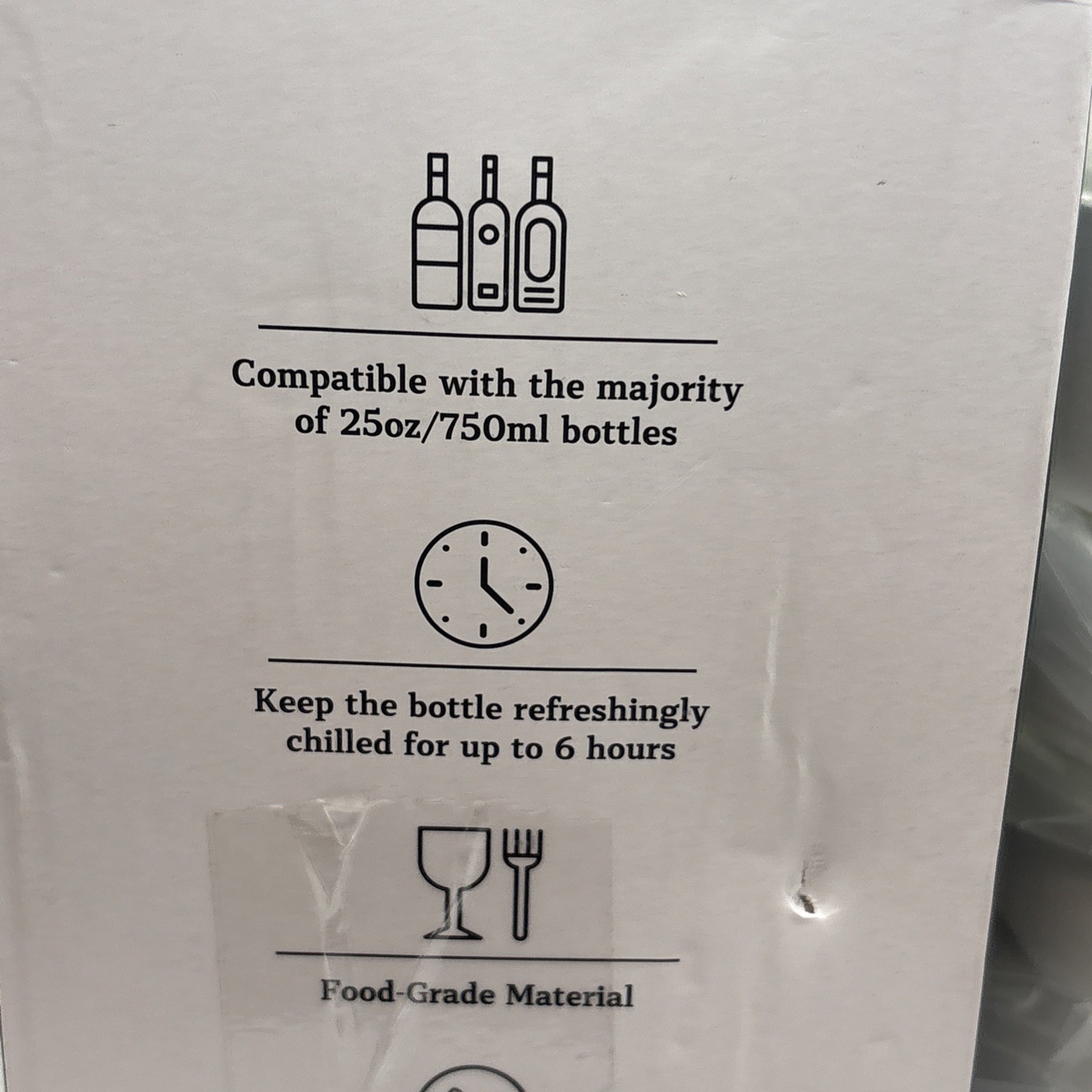 NEW Expandadable  Wine Chiller ,  Wine Bottles Champagne, Beverages( Stainless )