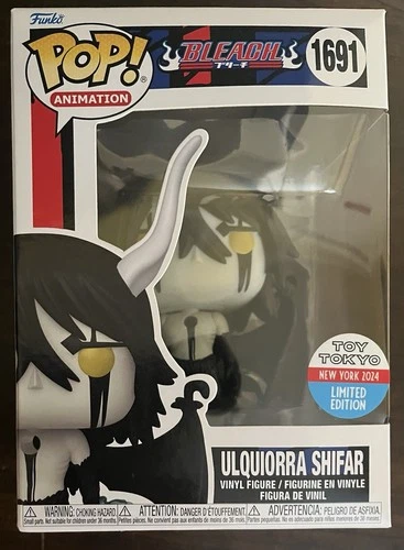 Funko Pop Animation #1691 Ulquiorra Shifar Bleach 2024 NYCC Toy Tokyo Exclusive