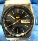 Vintage SEIKO 5 Women's Watch Automatic Mechanical 21 Jewels 2906 Japanese