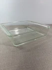 Vintage PYREX Clear Glass Square Baking Dish 222 8X8X2