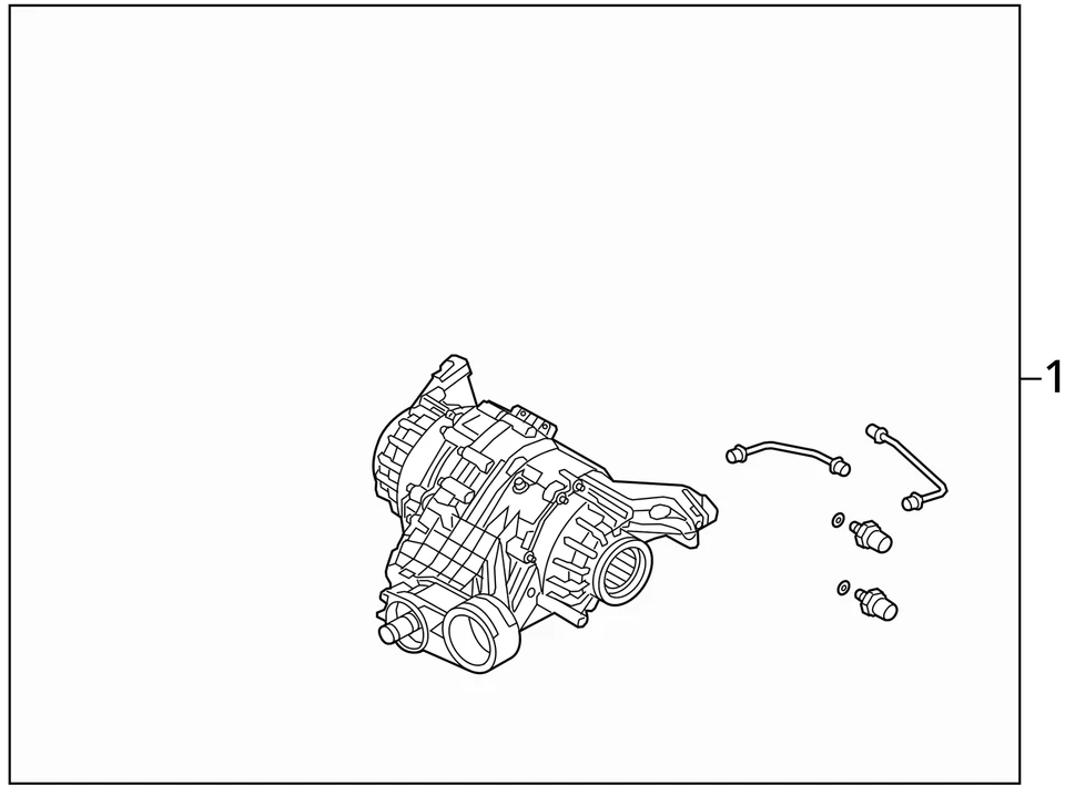 Audi S5 S4 Rear Quattro Torque Vectoring Differential Assembly 2018 - 2024 OEM - Image 4 of 4