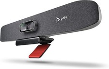Poly Studio R30 4K Video Conferencing Bar w/Camera, Mic, Speaker AI Framing