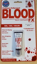 Tinsley Transfers Dark Red Gel Blood Fx Makeup Adult Accessory, 6 Pack
