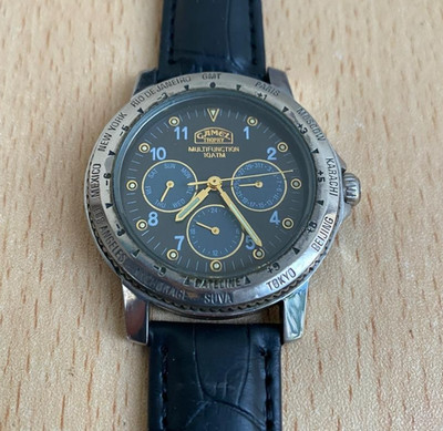 Men's Camel Trophy GMT Multifunction ref. 773.121-129/S2 Swiss Made 40mm Watch