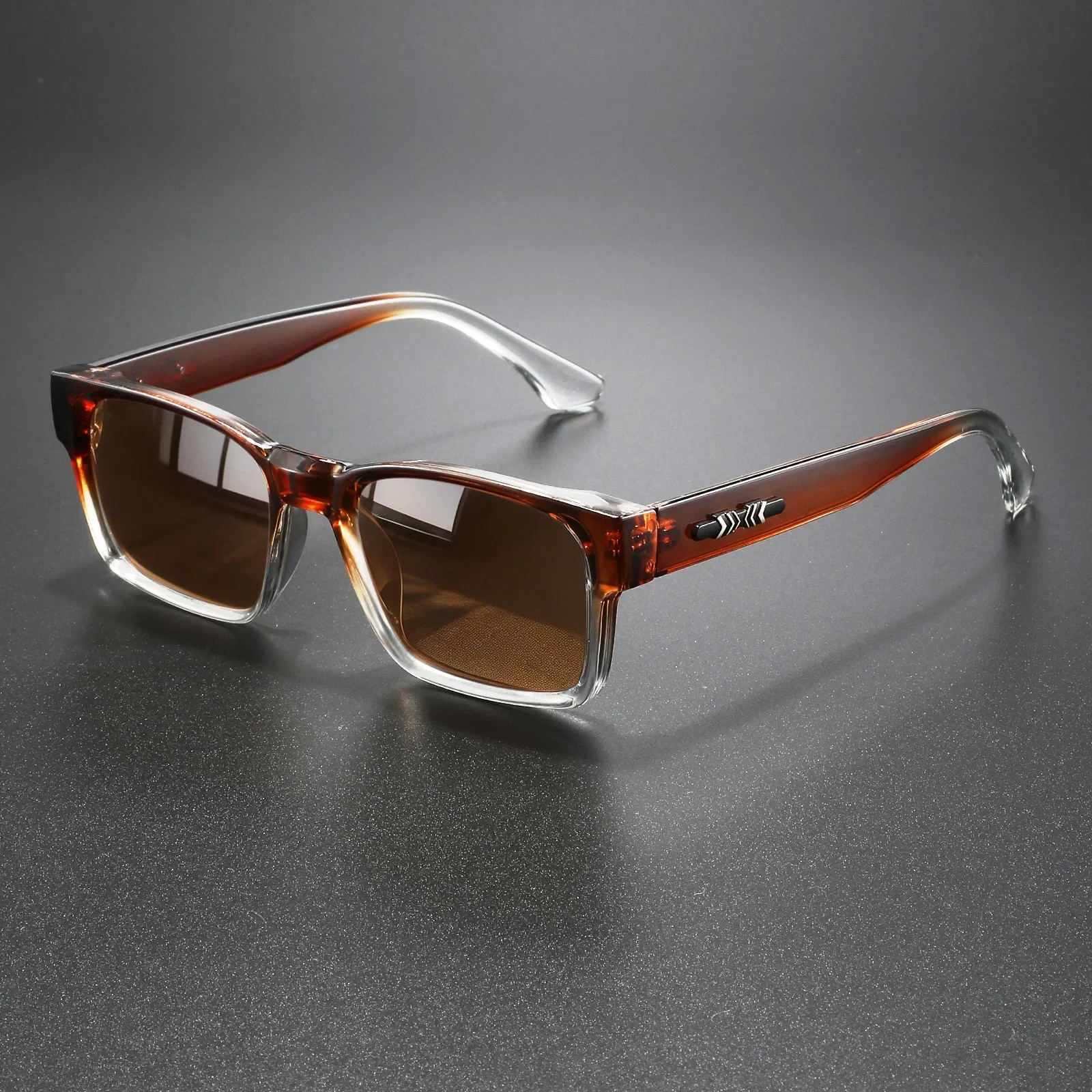 Retro Punk Fashion Sunglasses - Square Protective Frame, UV400 Unisex Outdoor