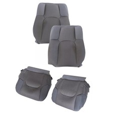 Grey Cloth Seat Cover Replacement For Nissan Frontier S Sv Xe Le Se 05-19 Grey Cloth Seat Cover Replacement For Nissan Frontier S Sv Xe Le Se 05-19