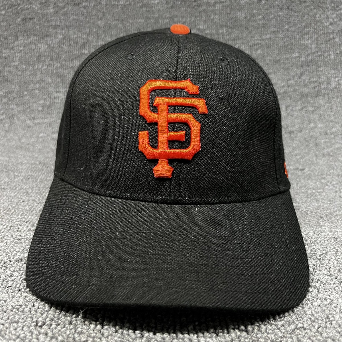 San Francisco Giants '47 Brand MVP Adjustable Hat Black Orange MLB Baseball Cap