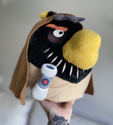 Angry Birds Star Wars Obi-Wan Kenobi Plush - Commonwealth 2012 (Bomb Bird)