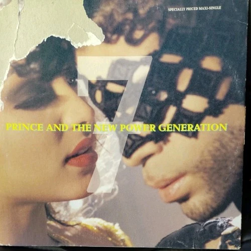 Prince & The N.P.G "7" Good+  12 Inch Worn Cover