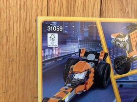 Dog Robot Manual and Box - Robo Explorer LEGO CREATOR (31062) - USED, READ DESC