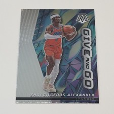 2022-23 Panini Mosaic - Give and Go Shai Gilgeous-Alexander #10