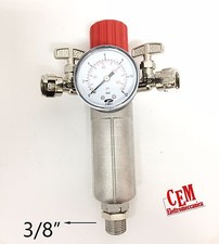 Riduttore di pressione uscite a spillo 3/8" aria compressa per compressore