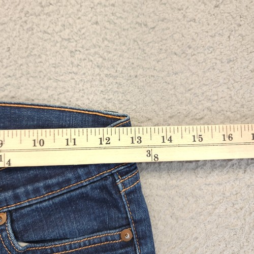 J Brand Jeans Womens Size 25 Blue Pencil Leg Dark Wash Low Rise Casual Denim - Picture 11 of 16