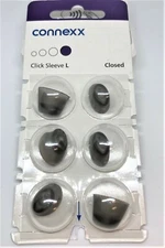 Siemens/Signia/Rexton/Miracle Ear/TruHearing Large Closed Click Sleeves 6 pk