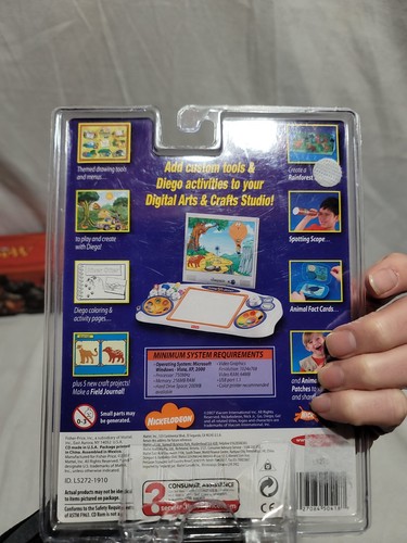 Fisher-Price Digital Arts and Crafts Studio-Go Diego Go Software NEW - Picture 2 of 4