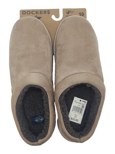 Dockers Mens Rugged Slip-On Slipper Boots US 10 Grey Wool Round Toe NIB Dockers Mens Rugged Slip-On Slipper Boots US | Mercari main image 3