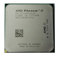 AMD Phenom II X6 1045T X6 1055T X6 1065T X6 1075T X6 1090T Socket AM3 CPU