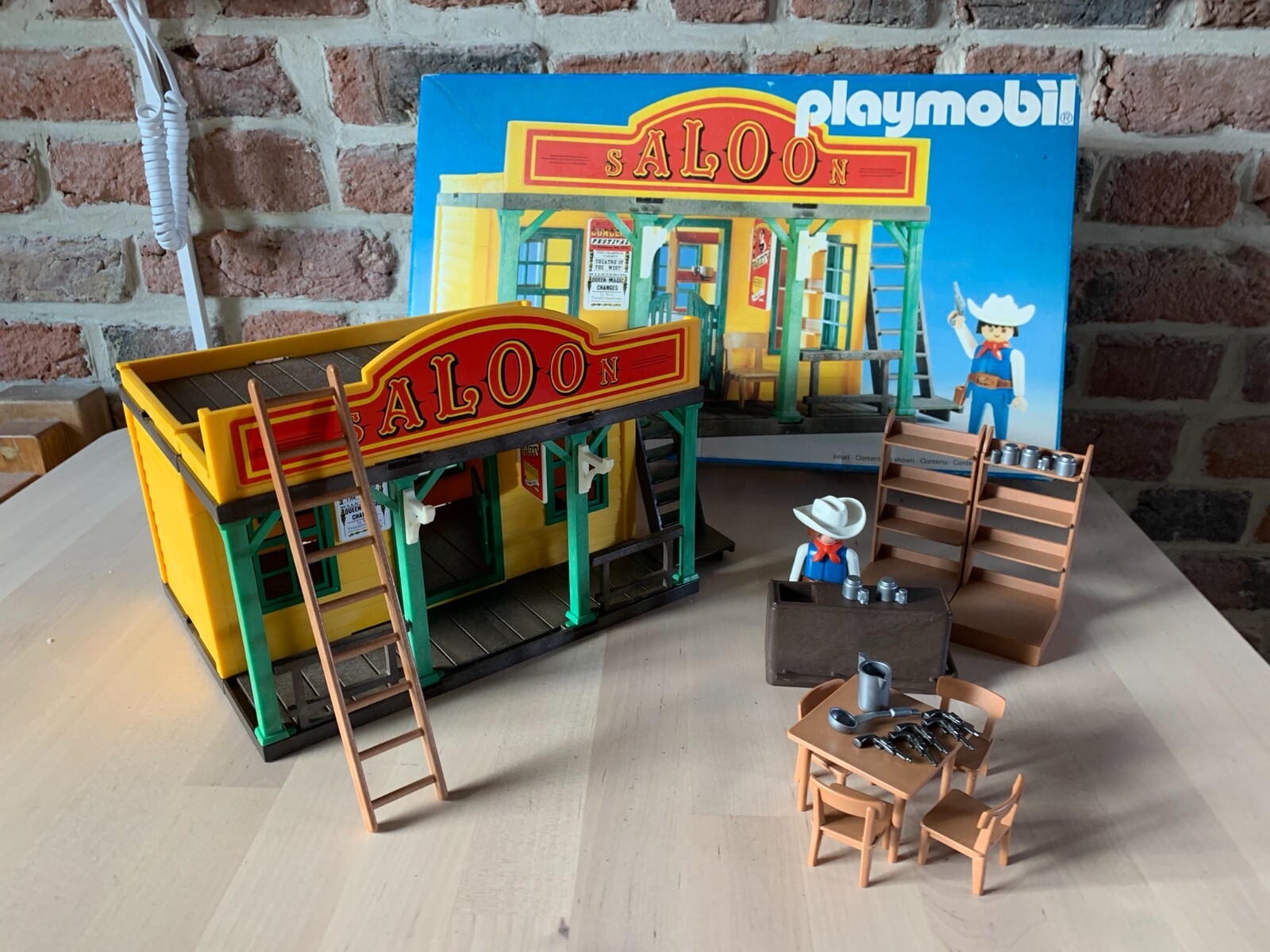 Playmobil Vintage - Saloon Réf. 3461 (1983) - Occasion