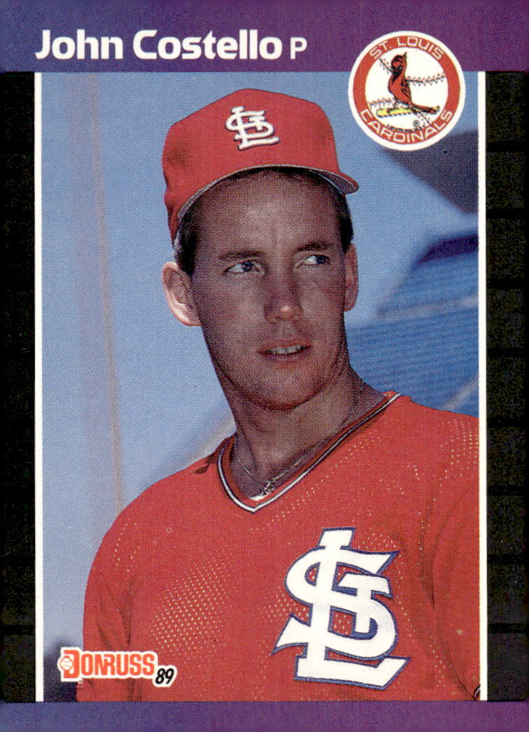 1989 Donruss #518a John Costello