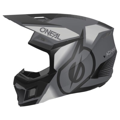 O'Neal 3Series Vision V.24 Crosshelm Motocross MX black gray M