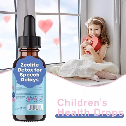 1-5X Gotas para niños Lingo Leap - Desintoxicación de zeolita para terapia de retrasos del habla - 1 oz - Imagen 3 de 14