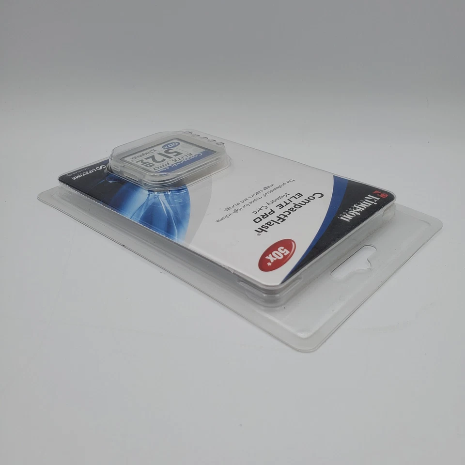 Kingston Elite Pro 512MB 50x - CompactFlash Card - CF/512-S NEW/SEALED - Image 4 of 4