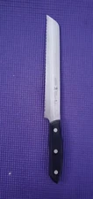 J.A. Henckels International 11376-200 Serrated 8" Bread Knife Full Tang Black