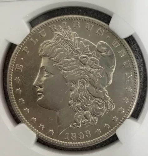 1893-S Morgan Dollar - NGC AU Details - Nice Looking Coin SD326