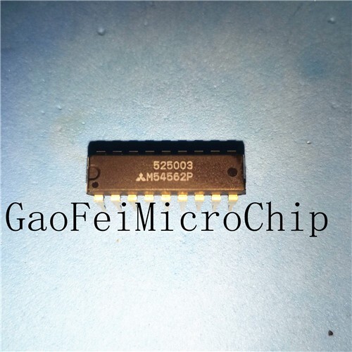 Circuit Intégré Mitsubishi M54562P DIP-18 - Reconditionné - Pour Réparation électronique Vintage