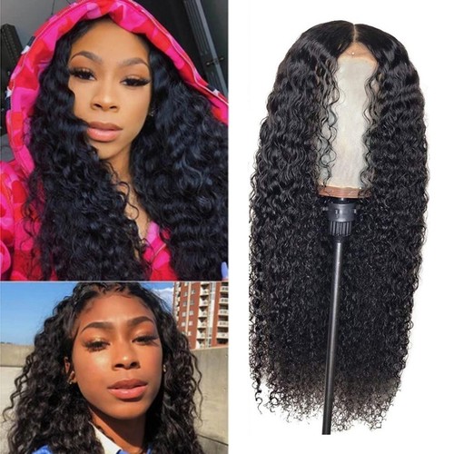 Peruvian Curly Human Hair Wig Glueless Lace Front Human Hair - Picture 34 of 39