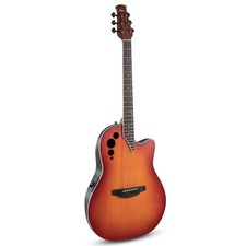 Applause E-acoustic Guitar Ae48-1i, Ms, Cutaway, Honeyburst Satin
